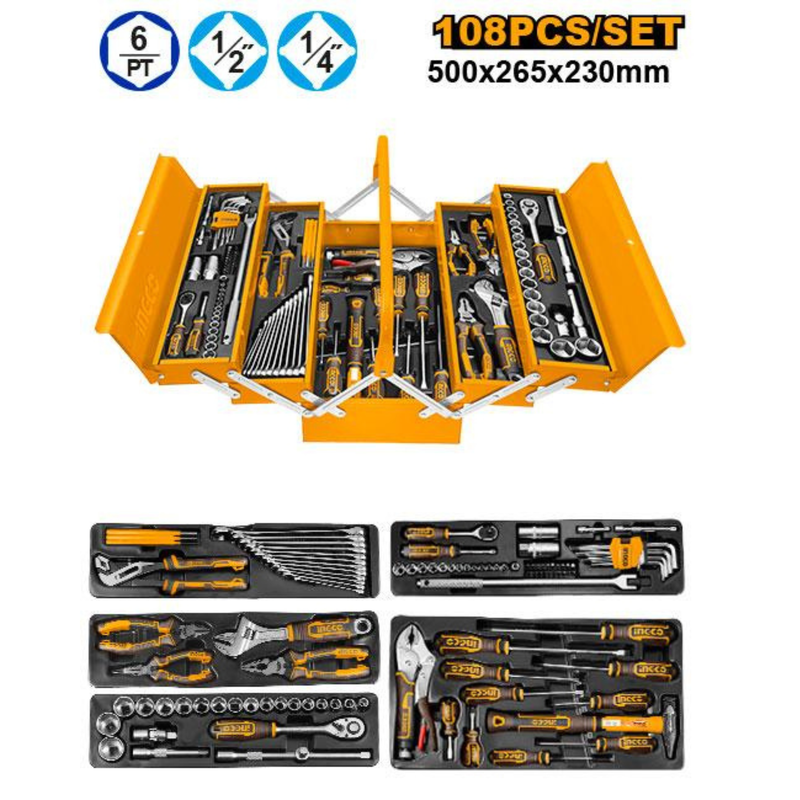 108 Pcs tool chest set