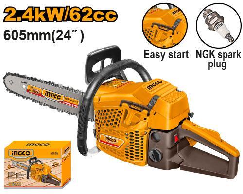 Gasoline chain saw