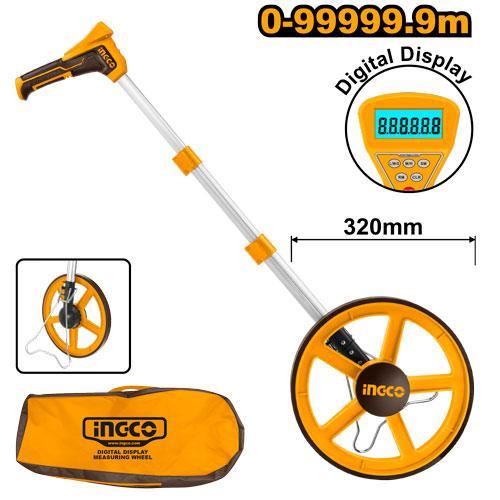 Digital display measuring wheel